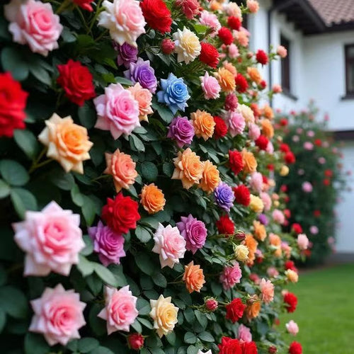 🎁Last Day Promotion 49% OFF🔥100 Mix Climbing Rose Multiflora Seeds for Planting Outdoors Fragrant Butterfly Flower Seeds